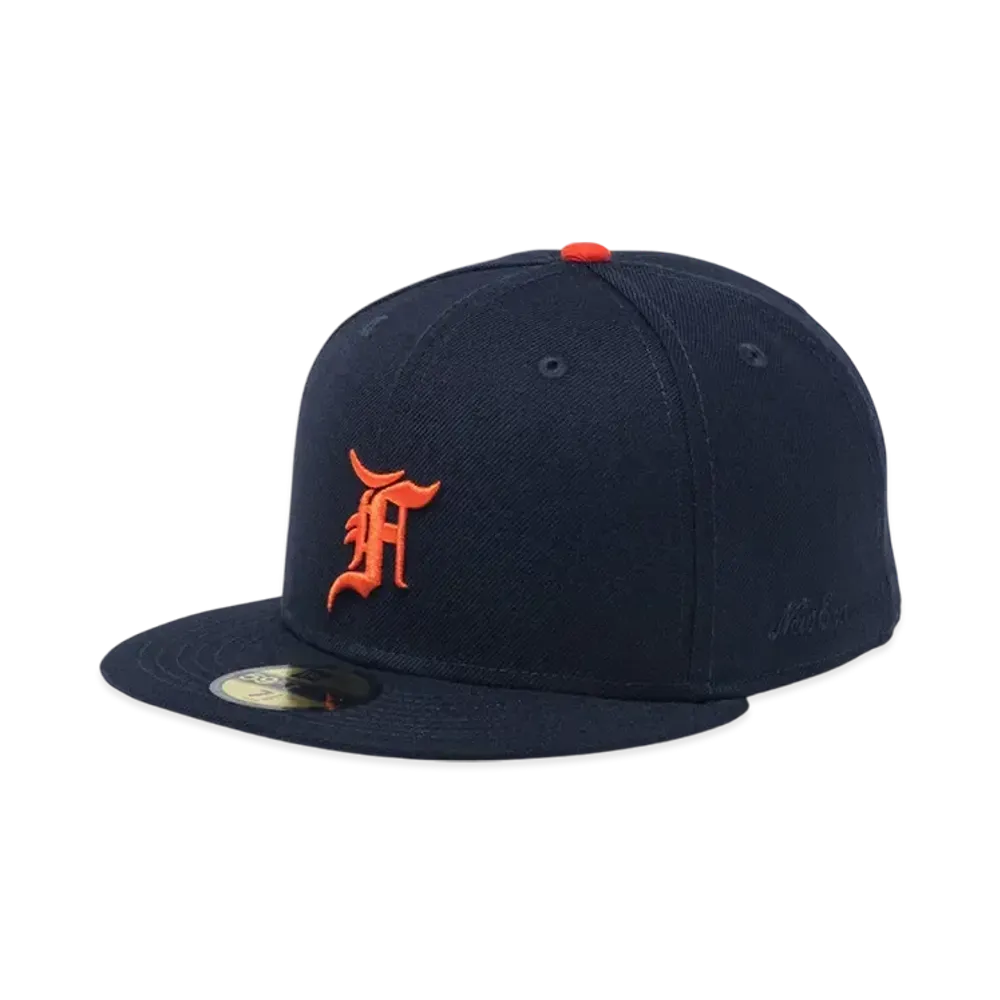 NEW ERA x FEAR OF GOD 59Fifty Detroit Tigers "Navy"
