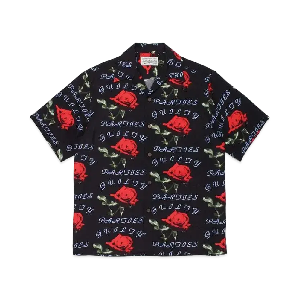 WACKO MARIA HAWAIIAN SHIRT "Black"