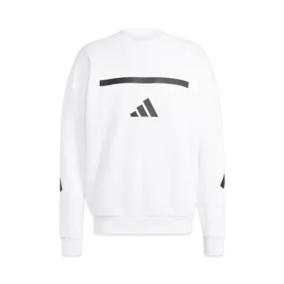 adidas Z.N.E. Crew Neck Top "White"