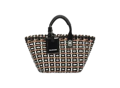 BALENCIAGA Bistro XS Basket With Strap "Beige"