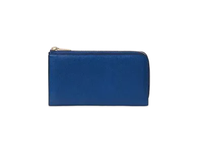 Valextra L Zip Purse "Royal Blue"