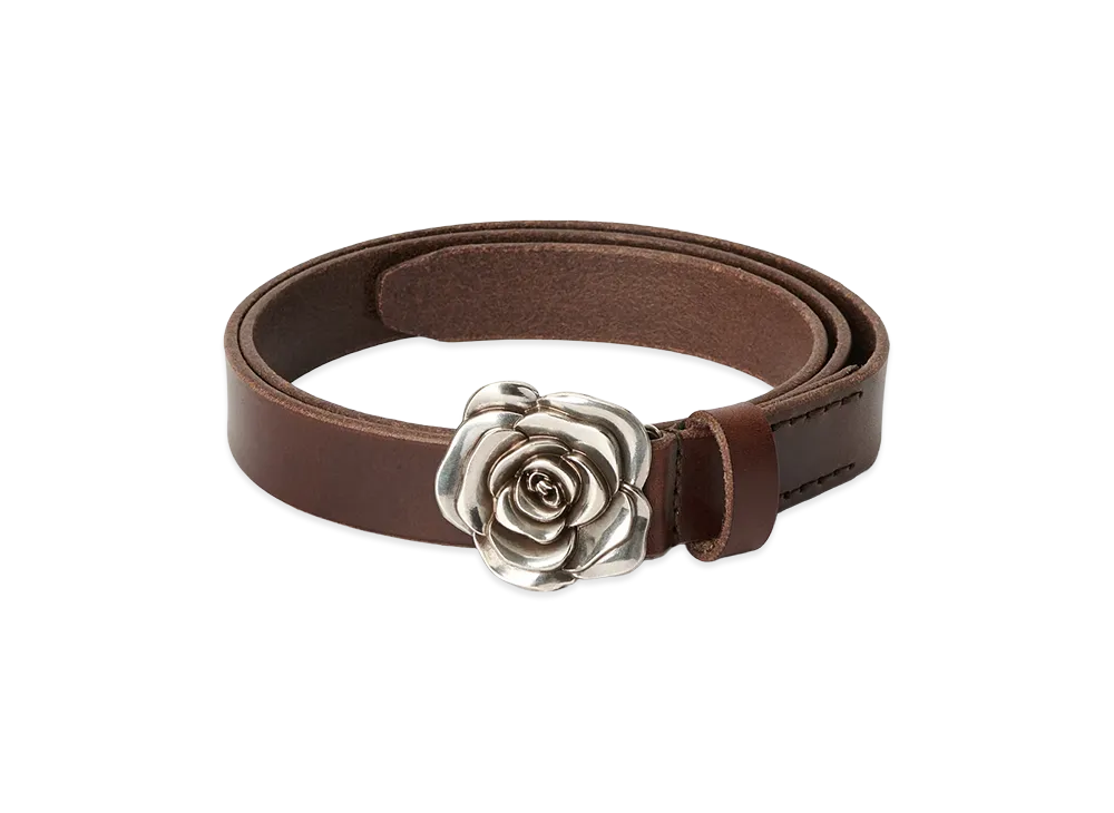 OUR LEGACY Women's Rose Belt "Ebenholz Matte Bullhide"