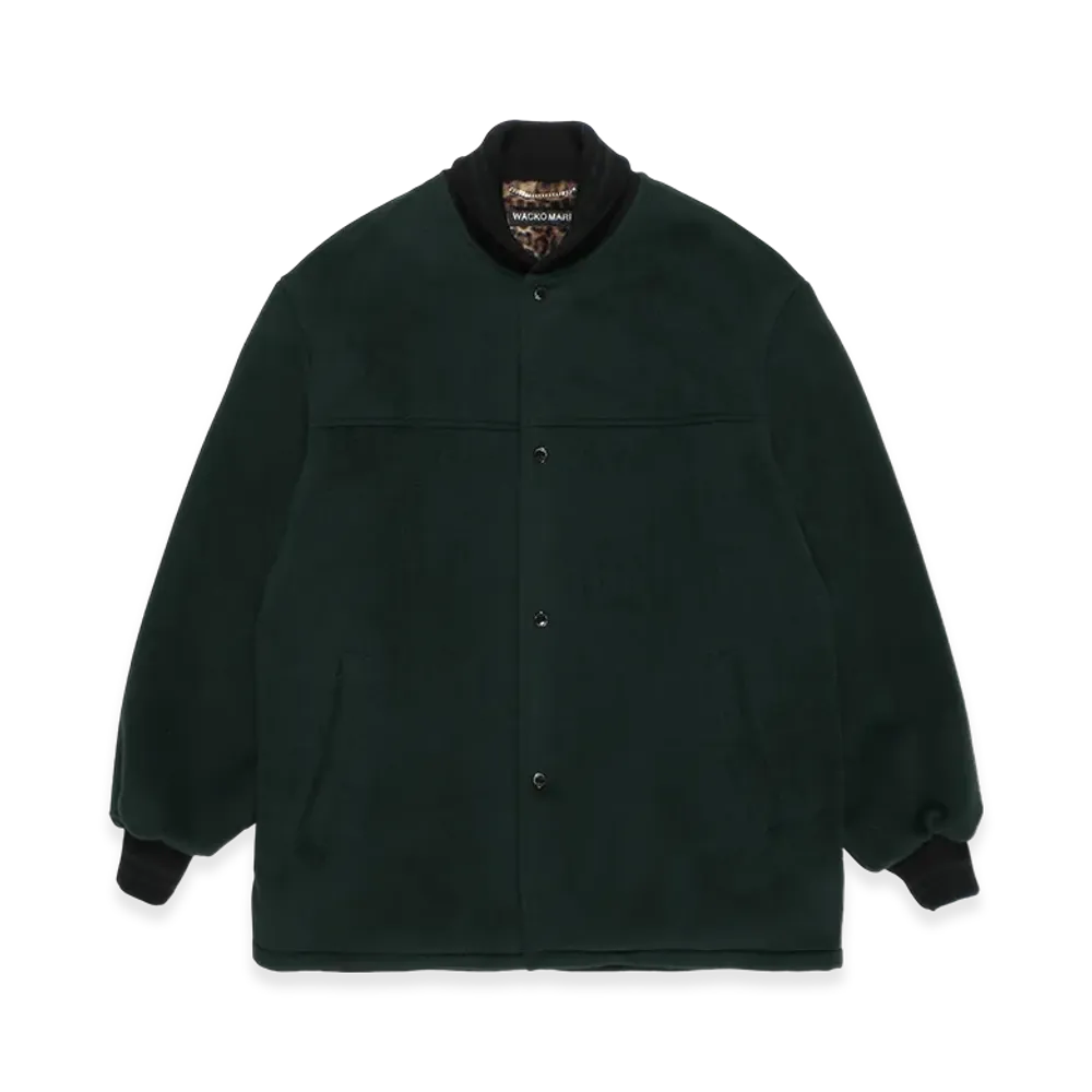 WACKO MARIA Wool Car Club Jacket "Green"