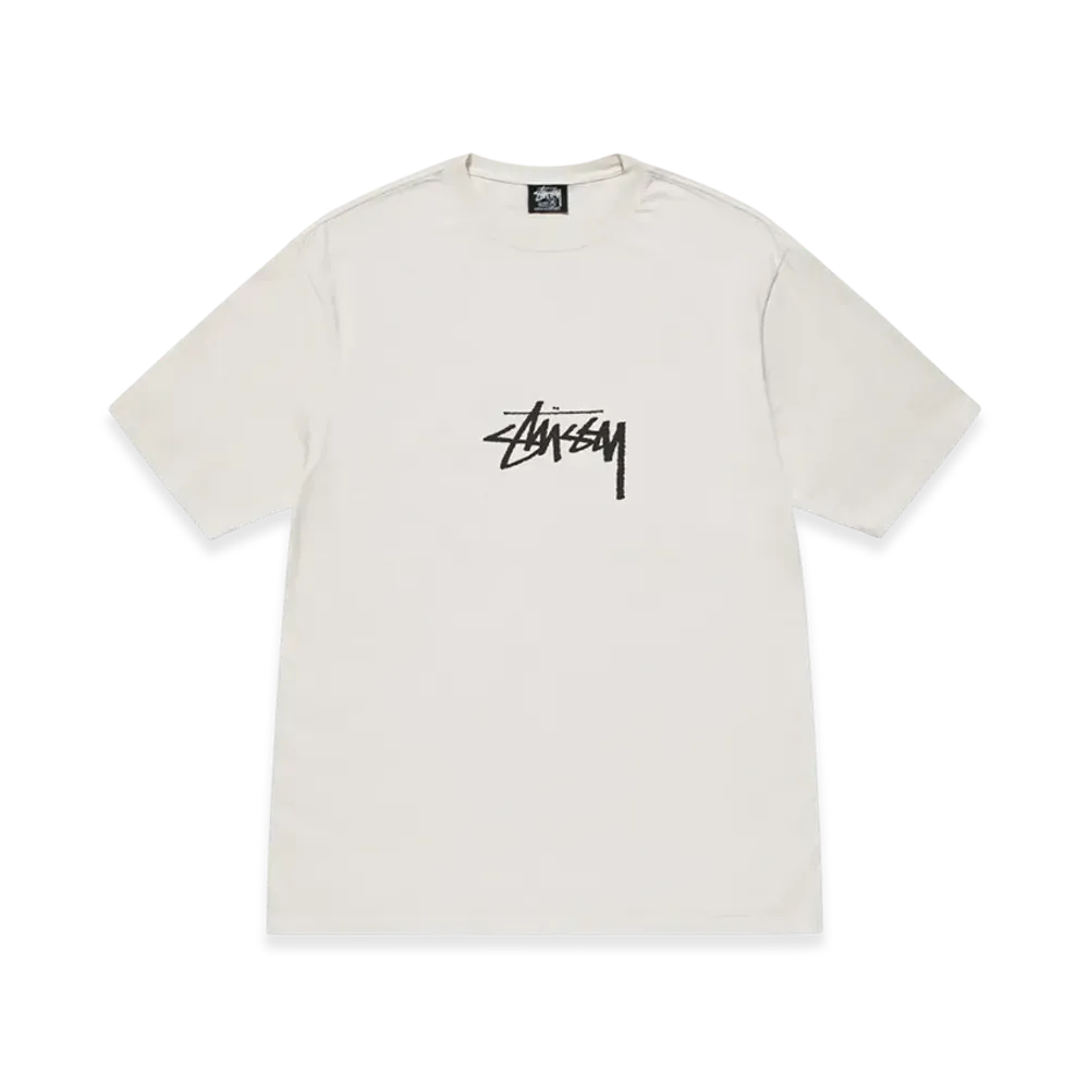Stussy Small Stock Tee Pigment Dyed "Natural"
