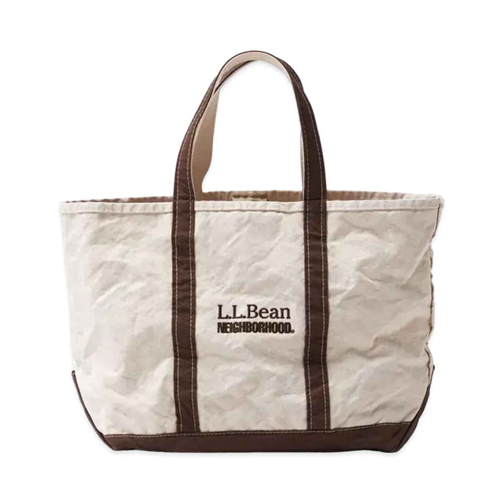 NEIGHBORHOOD LB TOTE-L / C-LUGGAGE "Brown"