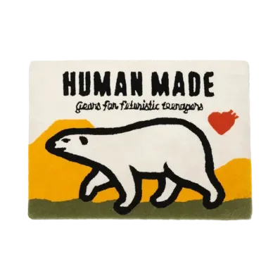 HUMAN MADE Polar Bear Rug "Yellow"