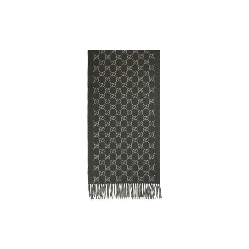 GUCCI New Canvy Scarf "Grey"