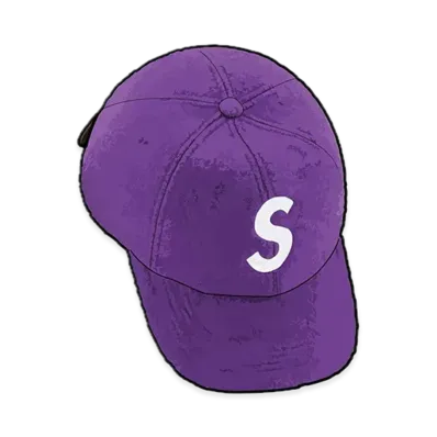 Supreme Boiled Wool S Logo 6-Panel "Purple"