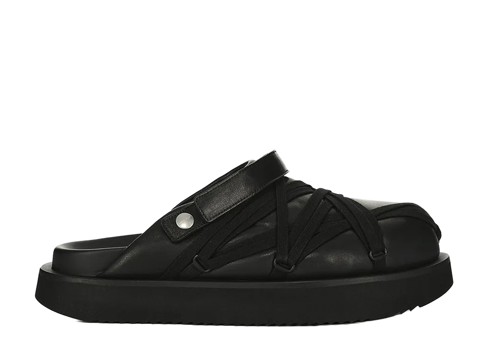Rick Owens Women's Padded Megalace Platform "Black"