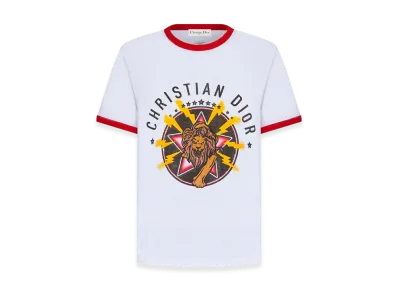 Dior Women's Vibe T-Shirt "White/Red"