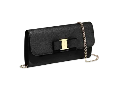 Salvatore Ferragamo Vara Bow Minibag "Black"