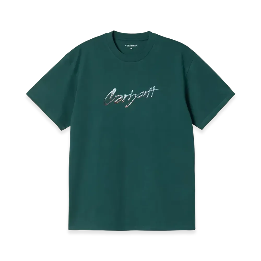 Carhartt WIP S/S Drip Script T-Shirt "Malachite"