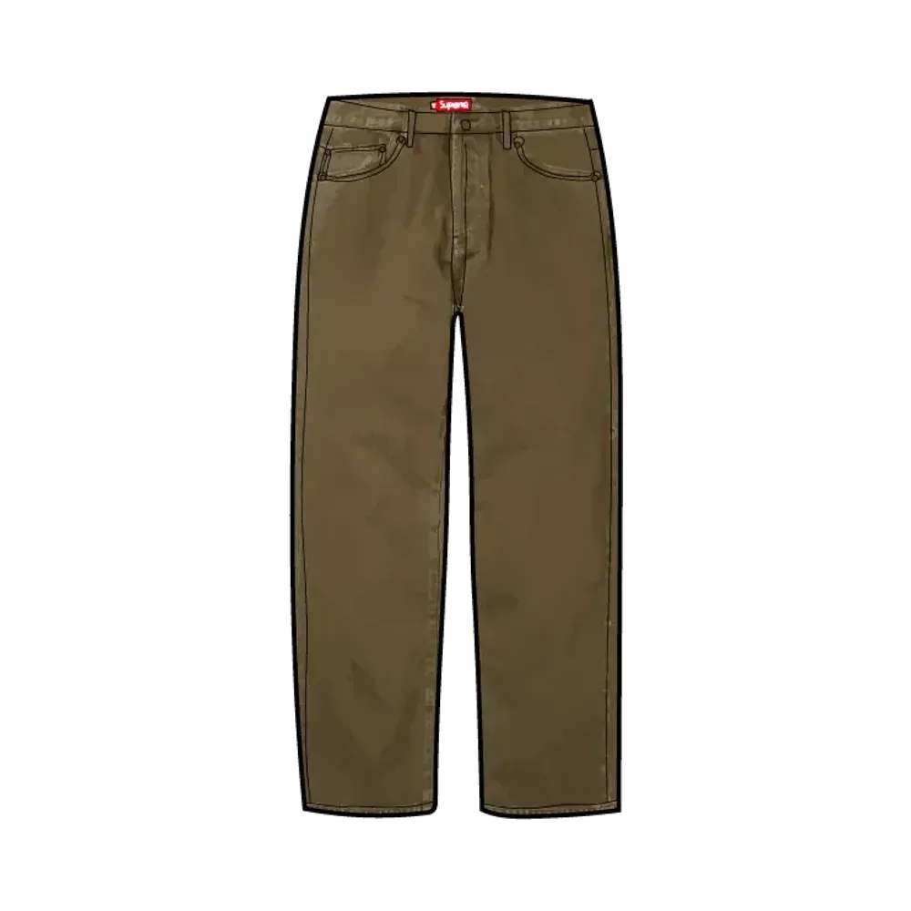 Supreme Regular Jean (26SS) "Olive"