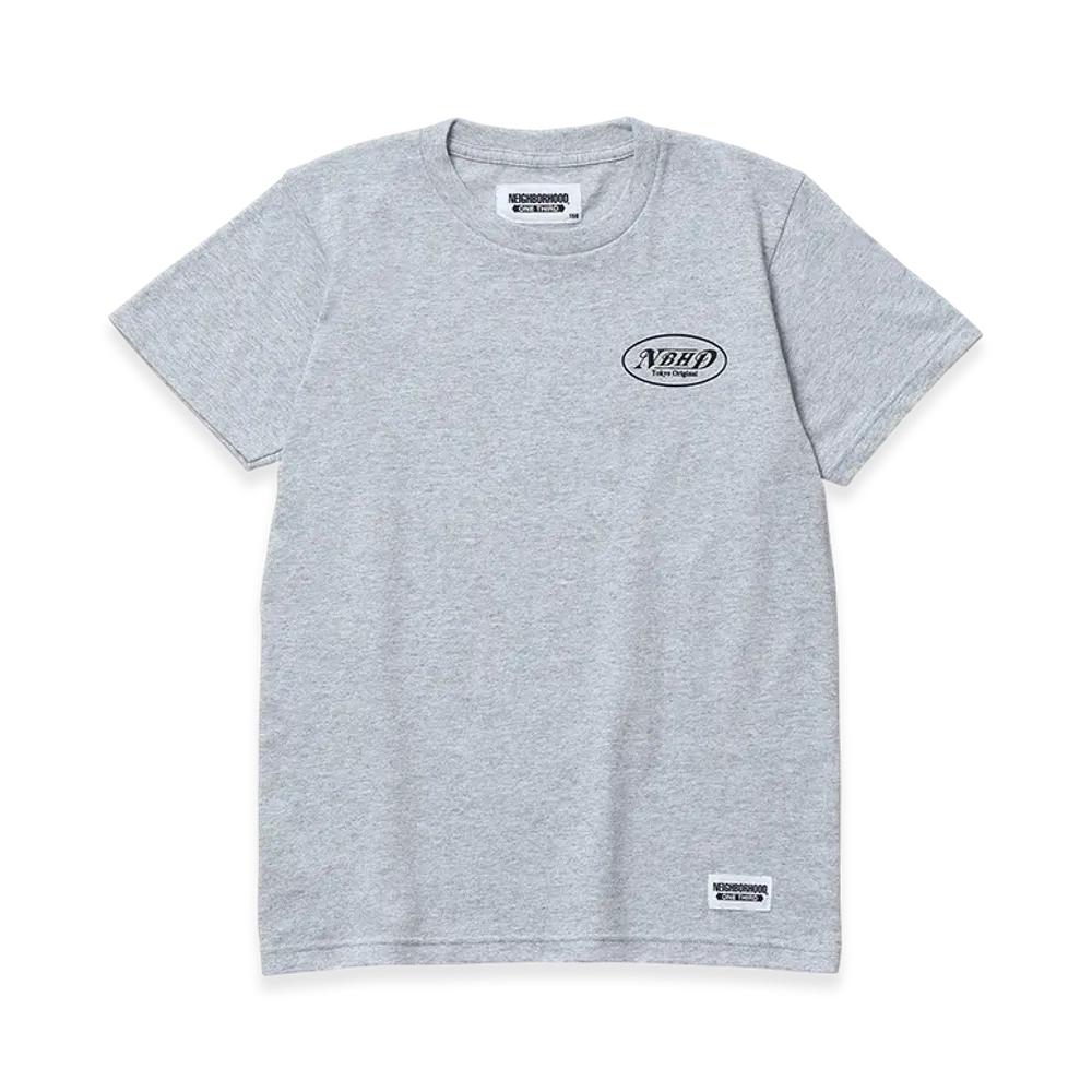 NEIGHBORHOOD One Third Kids OT. Tee SS-4 "Gray"