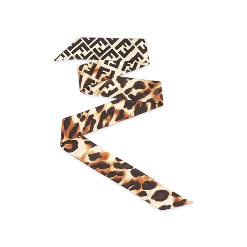 FENDI Wrappy Silk Bandeau "Multicolor"