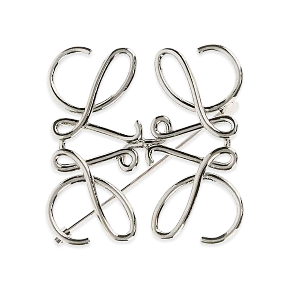 LOEWE Women's Silver Metal Pin "Silver"