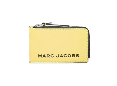 Marc Jacobs The Bold Colorblocked Small Top Zip Wallet "Limelight Multi"
