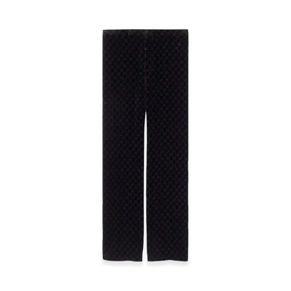 GUCCI 'GG' Velvet Pants "Black"