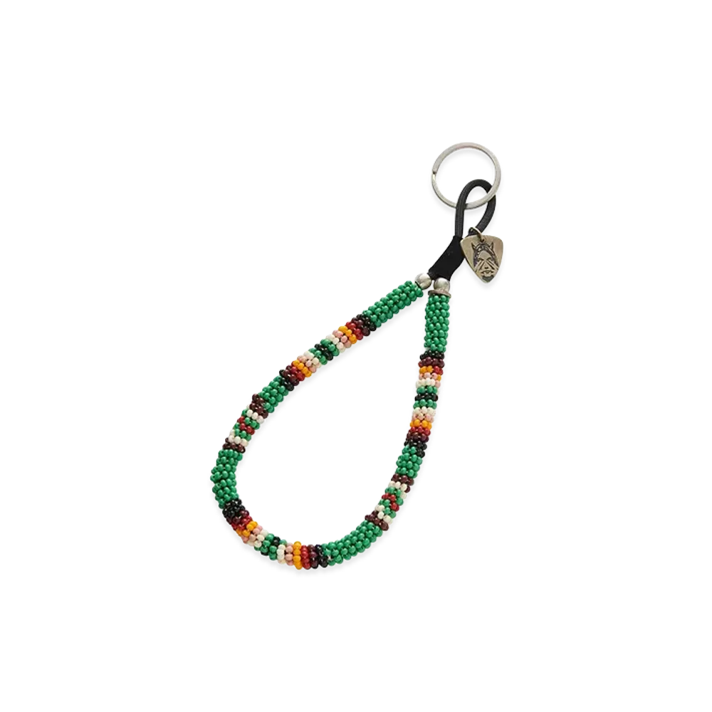 HYSTERIC GLAMOUR Women's Akashic Tree/See No Evil See No Evil Beads Strap "Green"