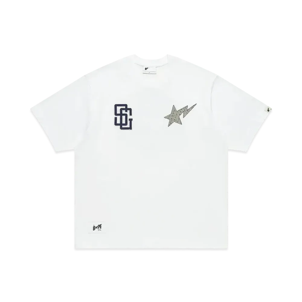 A BATHING APE x Stadium Goods Tee "Ivory"