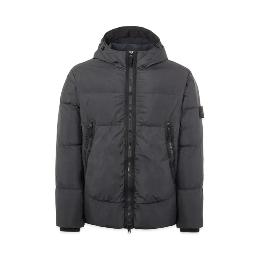 Stone Island 40123 GARMENT DYED CRINKLE REPS NY DOWN-TC "Black"