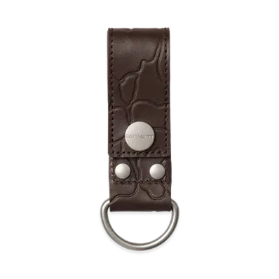 Carhartt WIP Camo Duck Keyholder "Palisander/Silver"