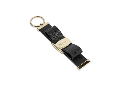 Salvatore Ferragamo Vara Bow Keyring "Black"
