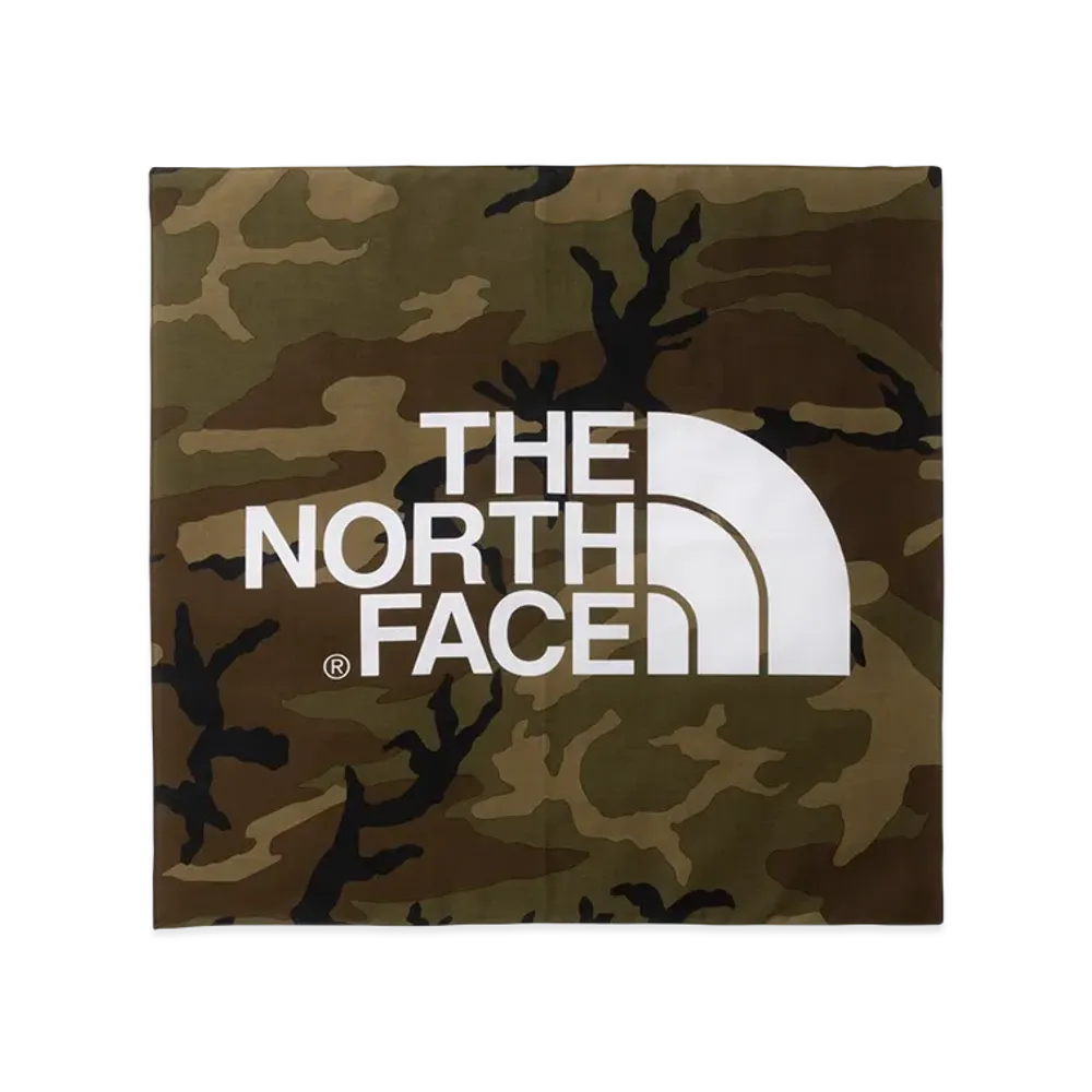 The North Face Logo Bandana "Green/Comb"