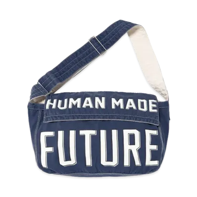 HUMAN MADE Mail Bag Large "Navy"
