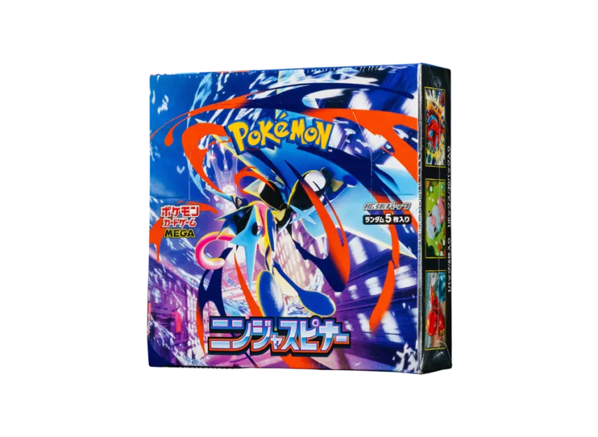 ポケモンカードゲームMEGA 拡張パック「ニンジャスピナー」 ボックスの