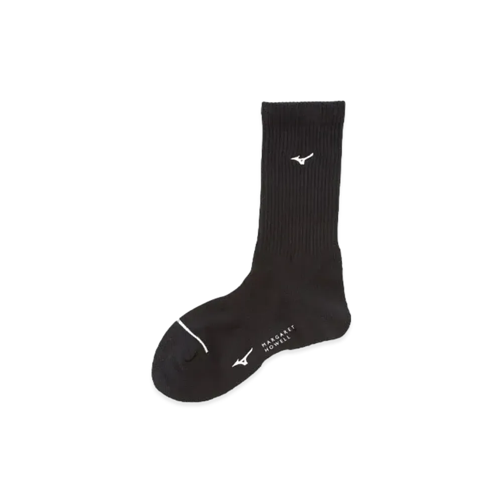 MIZUNO For Margaret Howell Women's Dry Vector Socks "Black"