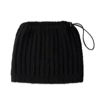 PRADA Wool x Cashmere x Re-Nylon Neck Warmer "Black"