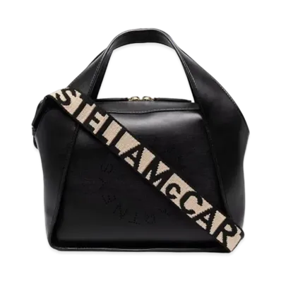 STELLA McCARTNEY Stella Logo Crossbody Bag "Black"