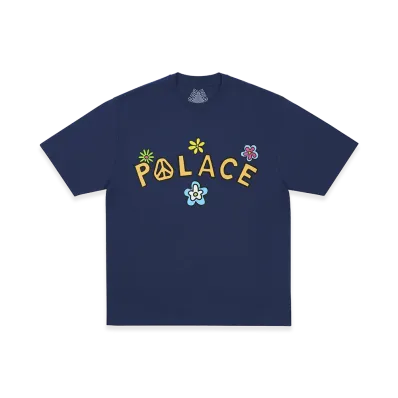 PALACE Me Myself And Tri T-Shirt "Navy"