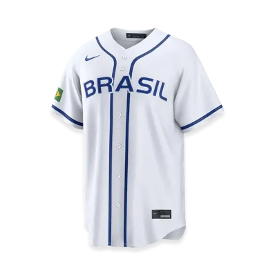 Nike 2026WBC World Baseball Classic Brazil Baseball Home Stadium Jersey "White"