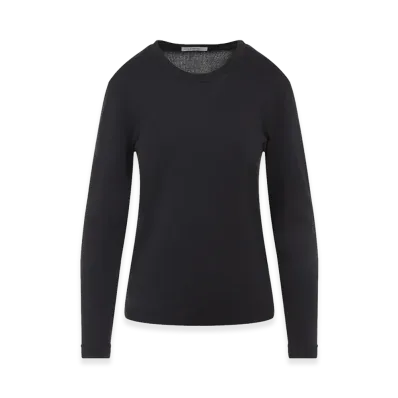 LEMAIRE Women's Rib Long Sleeve T-Shirt "Squid"