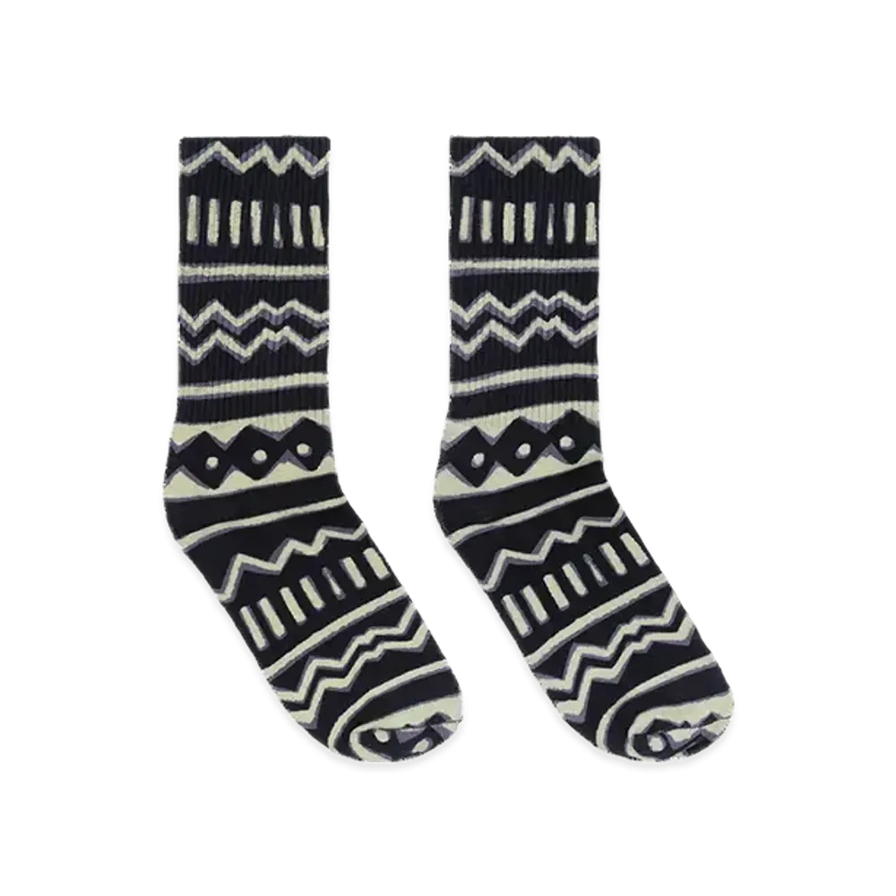 DENIM TEARS Mudcloth Socks "Multi"
