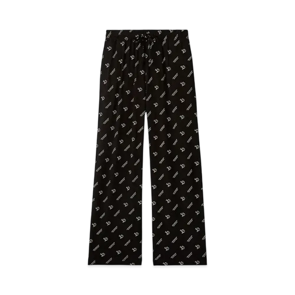 GELATO PIQUE x JOEL ROBUCHON All-Over Long Pants "Black"