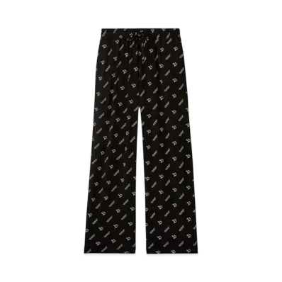GELATO PIQUE x JOEL ROBUCHON All-Over Long Pants "Black"