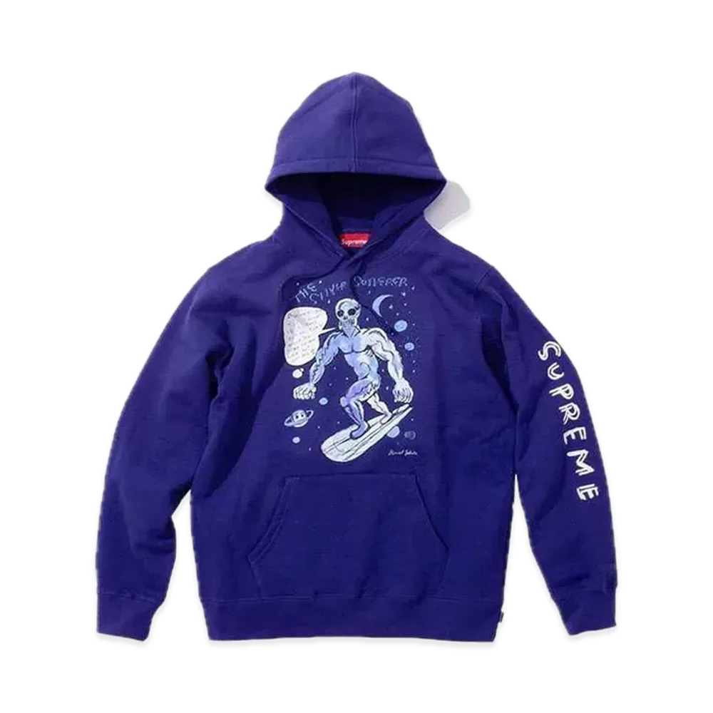 Supreme Daniel Johnston Hooded Sweatshirt "Dark Royal"