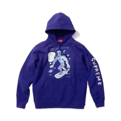 Supreme Daniel Johnston Hooded Sweatshirt "Dark Royal"