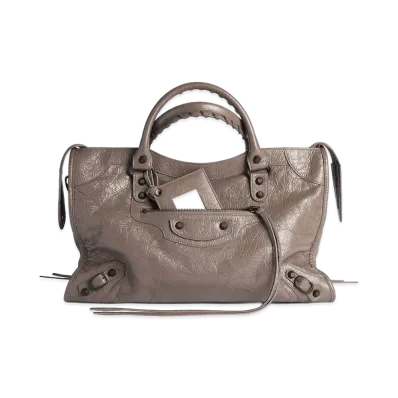 BALENCIAGA Women's Le City Bag Medium "Dark Noir"