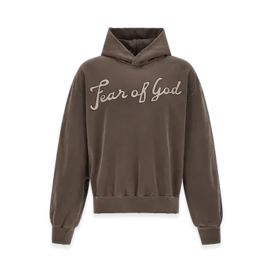 FEAR OF GOD '26 Classic Half Raglan' Hoodie "Brown"