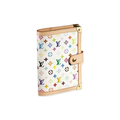 Louis Vuitton Monogram Multicolor Agenda PM "Blanc"