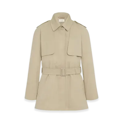 The Row Women's Tavoris Cotton Jacket "Sandstone"