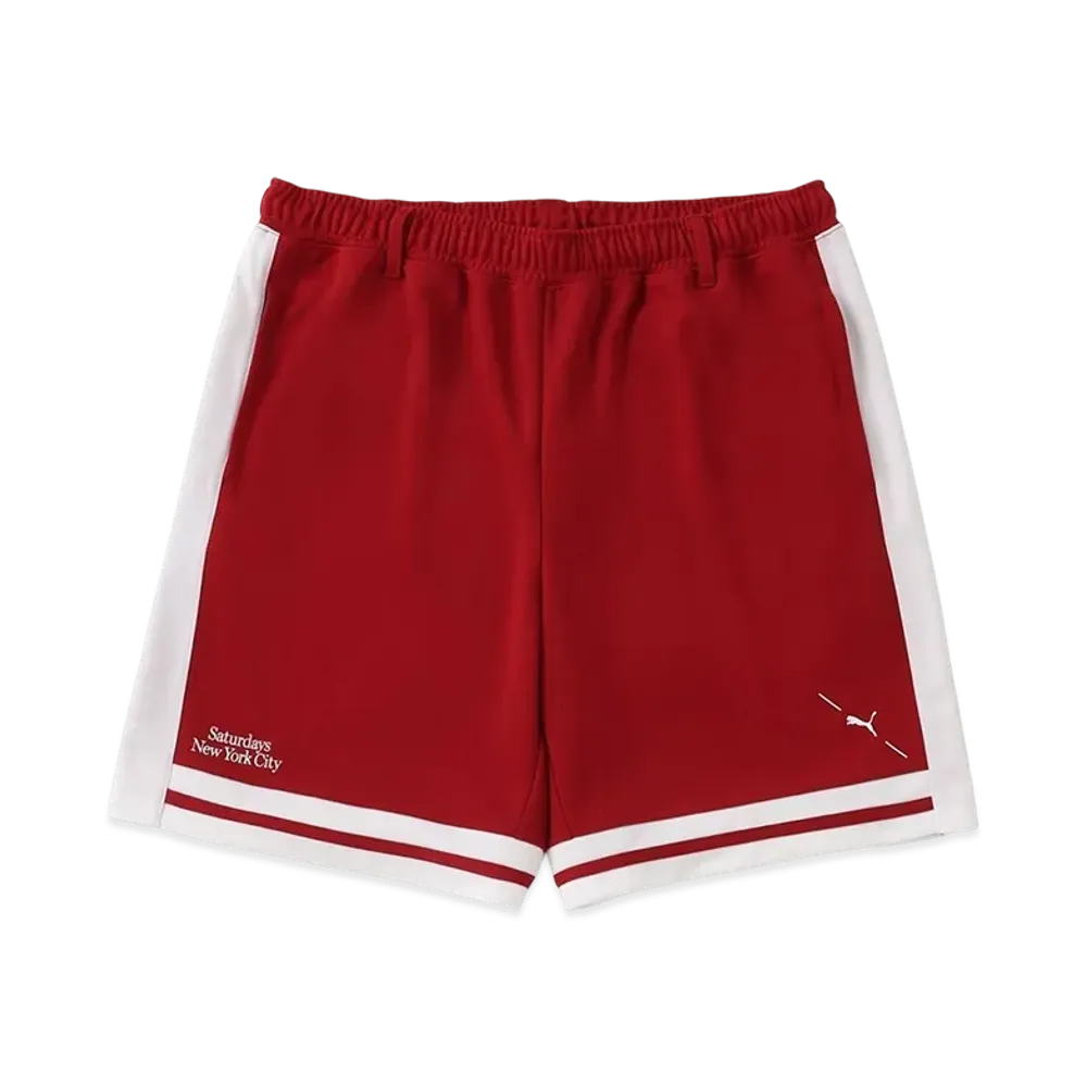 Saturdays NYC x PUMA Shorts "Red"