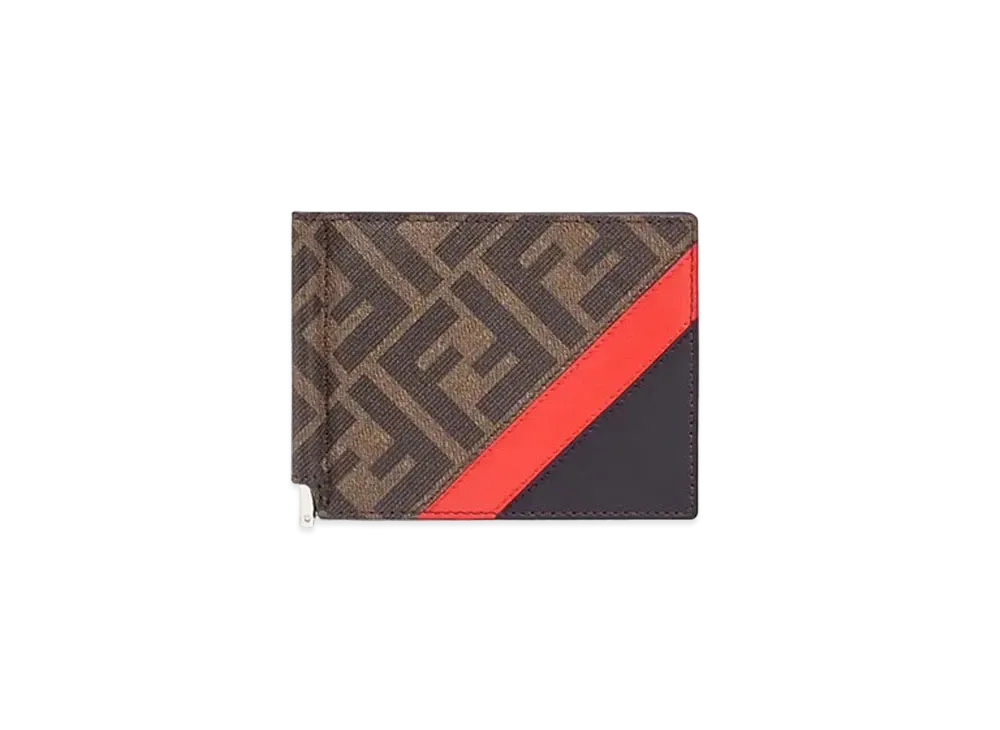 FENDI Card Case "Brown"