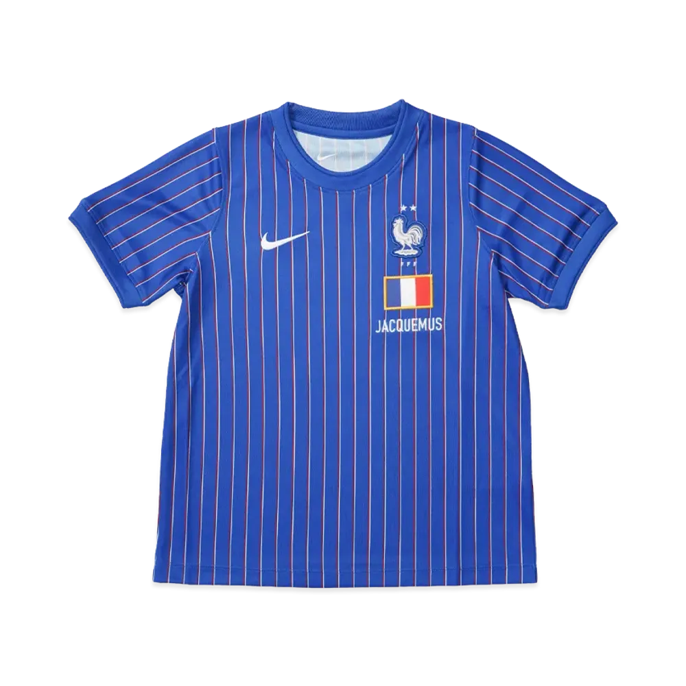 Nike x Jacquemus X2 World Cup Kids' Dri-FIT Short-Sleeve Top France "Blue"