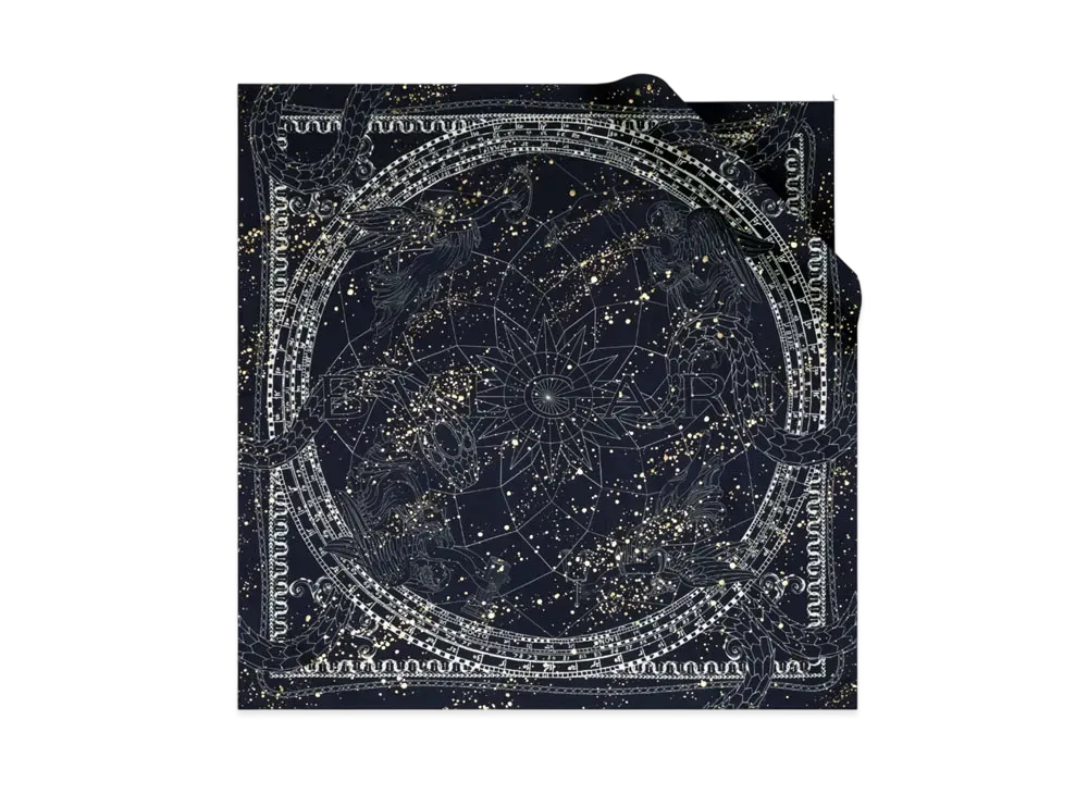 BVLGARI Serpenti Scarf "Blue"
