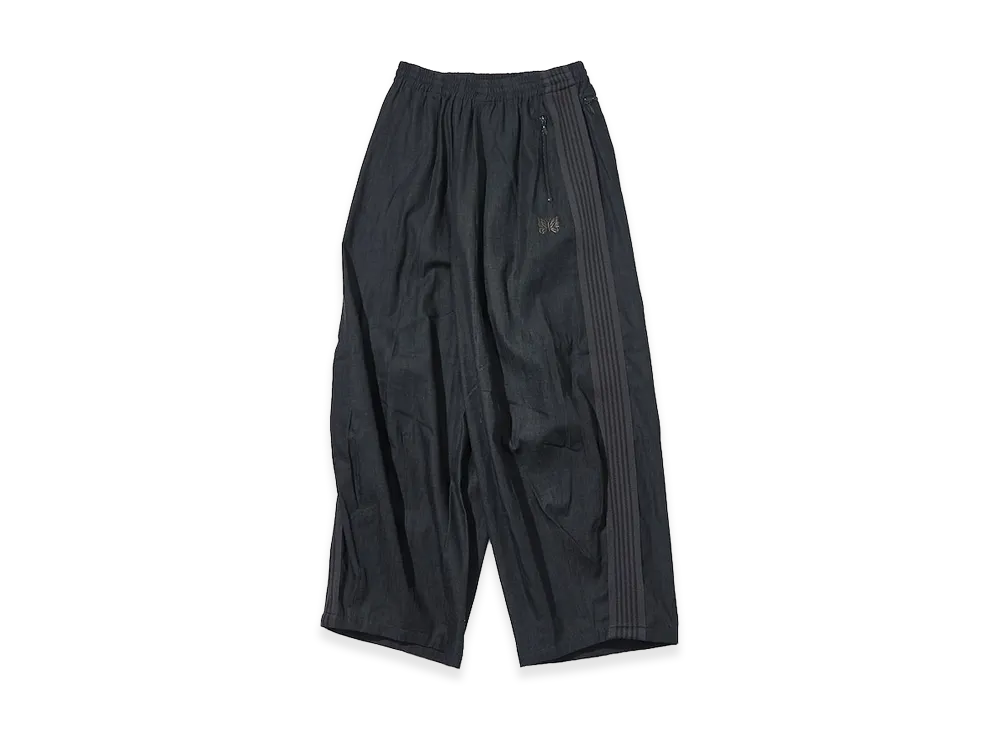 NEEDLES x FREAK’S STORE Exclusive H.D.TrackPant - 6oz Denim "Black Base/Charcoal"